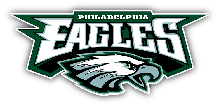 Philadelphia Eagles NFL Football Sport Logo Car Bumper Sticker Decal ”SIZES”