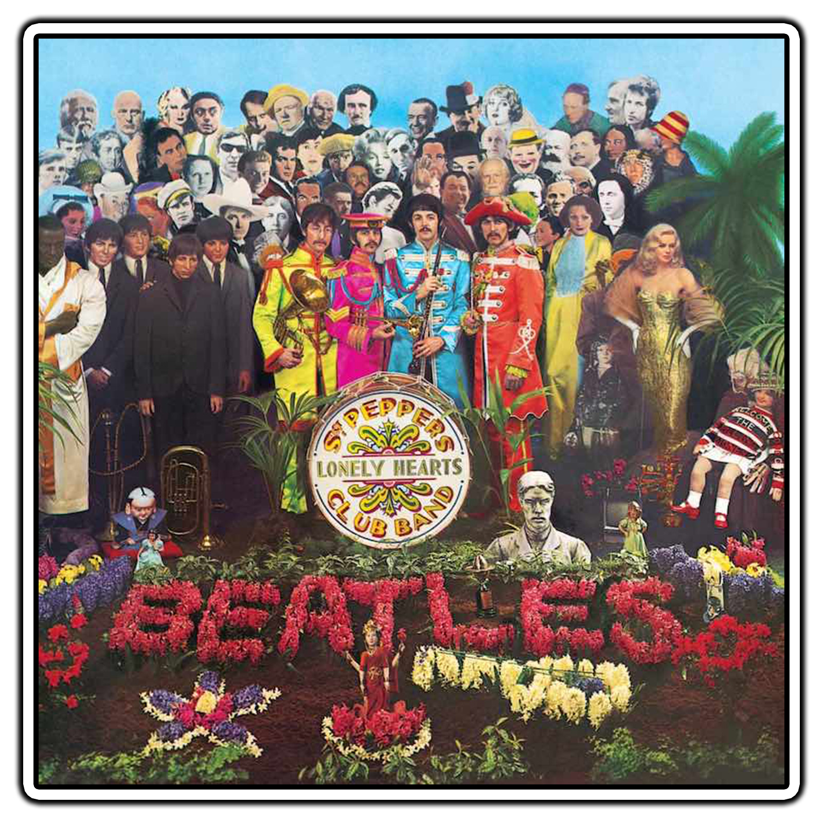 The Beatles – Sgt. Pepper’s Lonely Hearts Club Sticker Waterproof Vinyl Decal