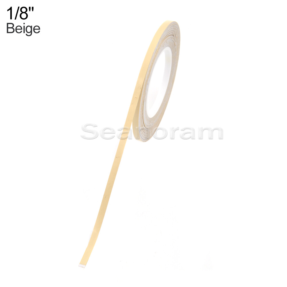 1/8″ 3mm Beige DIY Home Shop Bar Pinstriping Pin Stripe Decal Vinyl Tape Sticker