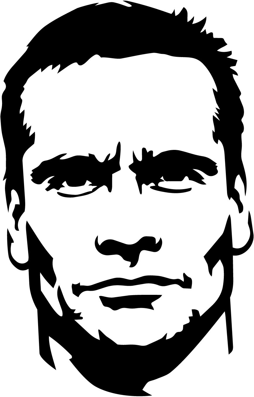 Henry Rollins vinyl decal sticker Black Flag Punk Spoken Word Band