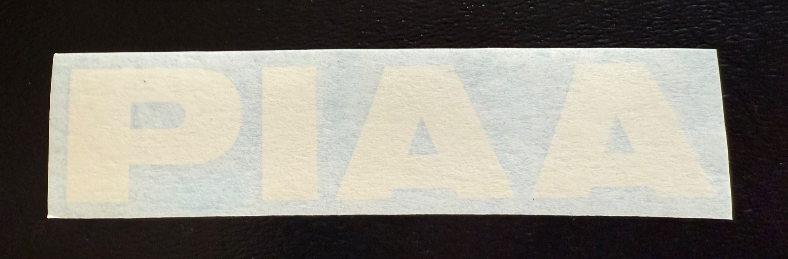 PIAA Sticker 4″ Wide x 1″ Tall, Lights Road Fog Driving Bulb H3 510 520 Rally