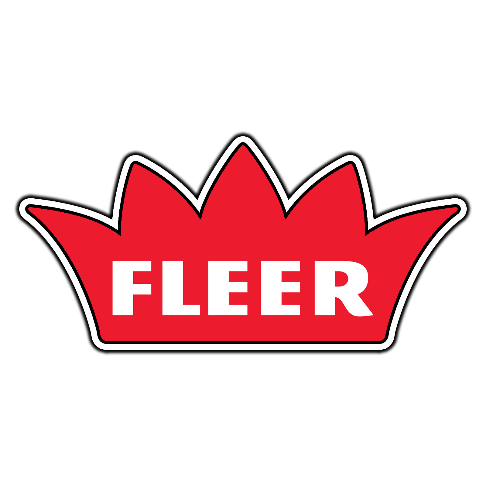 Fleer Grading Logo #1 Sticker Waterproof Vinyl Decal Die-Cut Car Laptop