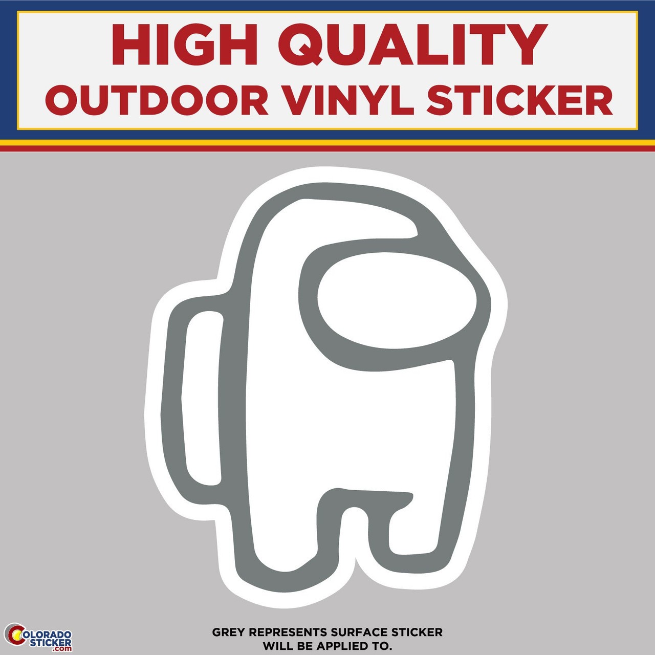Among Us, High Quality Vinyl Stickers
