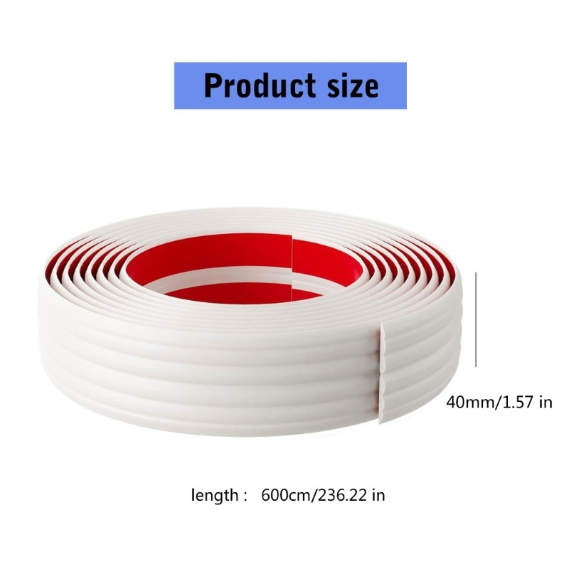 DIY Friendly Corner Protector Strips Wall Moulding for Home Renovation Projects