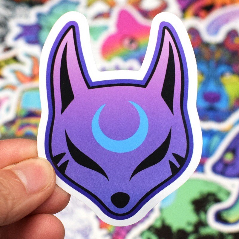 10 Random Psychedelic Stickers Trippy Decals Laptop Hydro Yeti Car Free Shipping