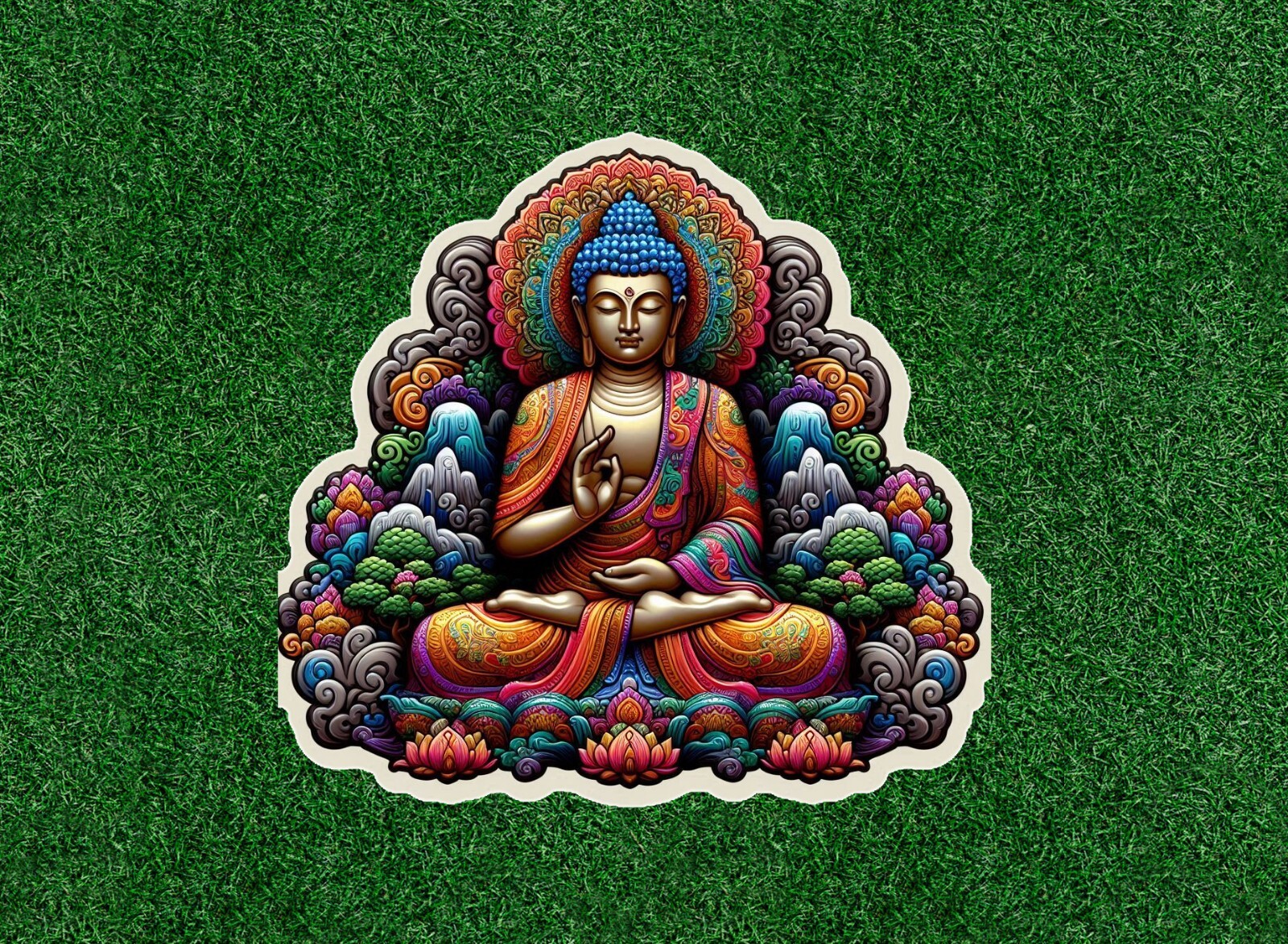 The Buddha Siddhartha Gautama vinyl decal sticker – many sizes available