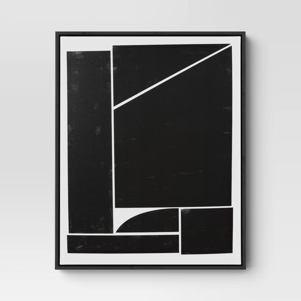 Threshold Minimalist Canvas Set of 3 16″x20″ Wall Modern Geometric Wall Art