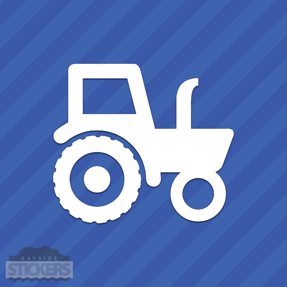 Tractor Vinyl Decal Sticker