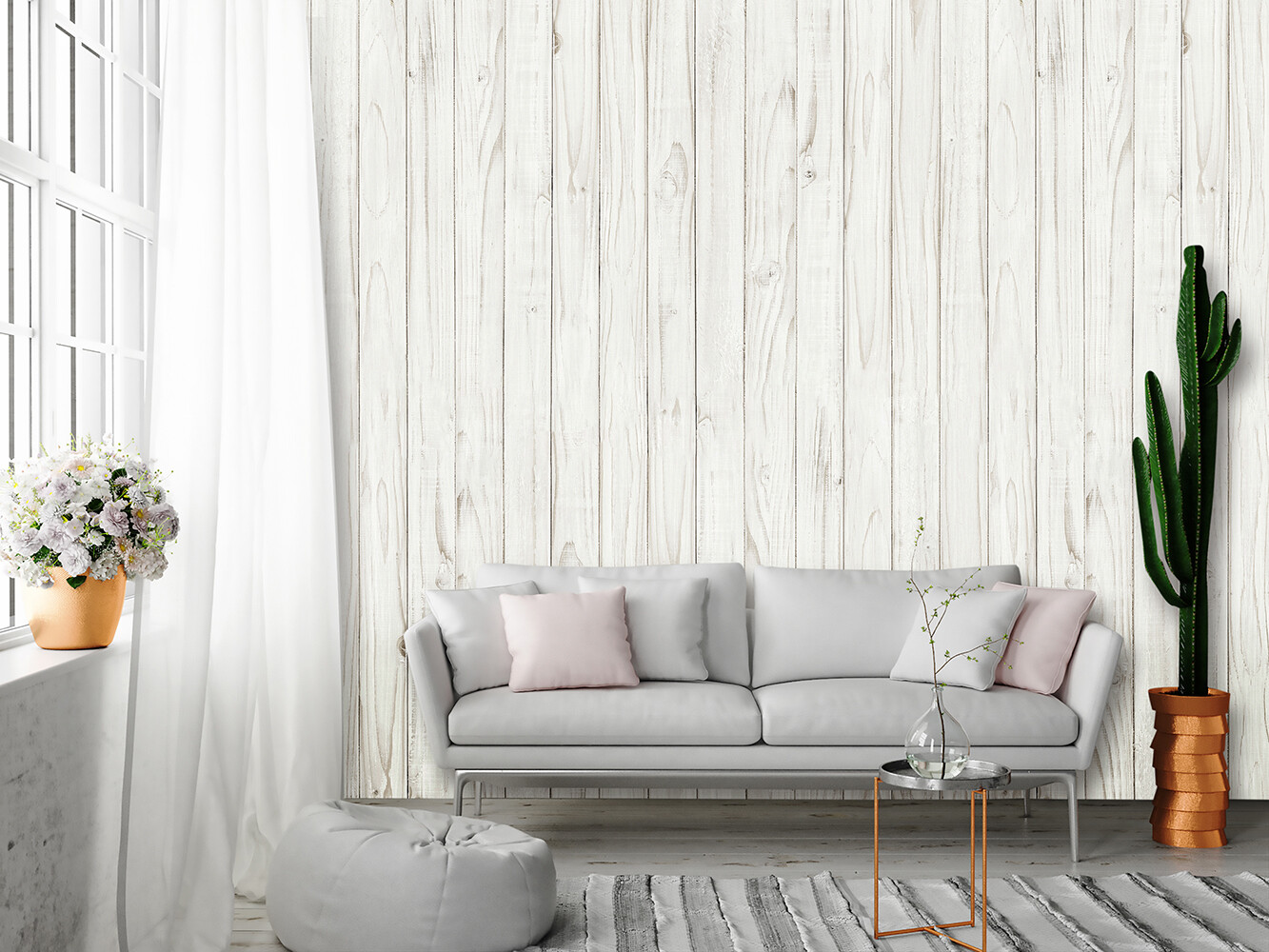 WOODEN FENCE Wallpaper 144×100″ Removable Poster Wall Mural wood decor Backdrop