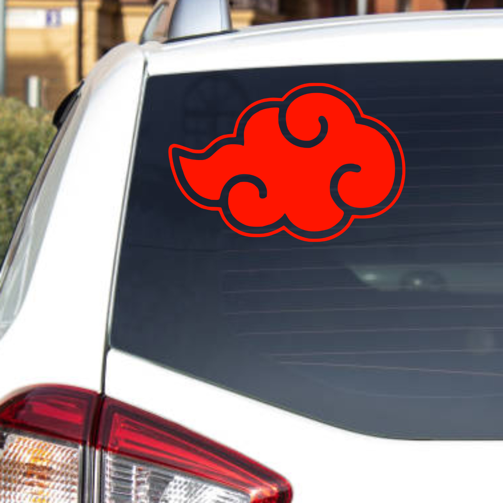 Naruto Akatsuki Red Cloud Sticker Vinyl Decal Car Truck Window Anime Size +Color