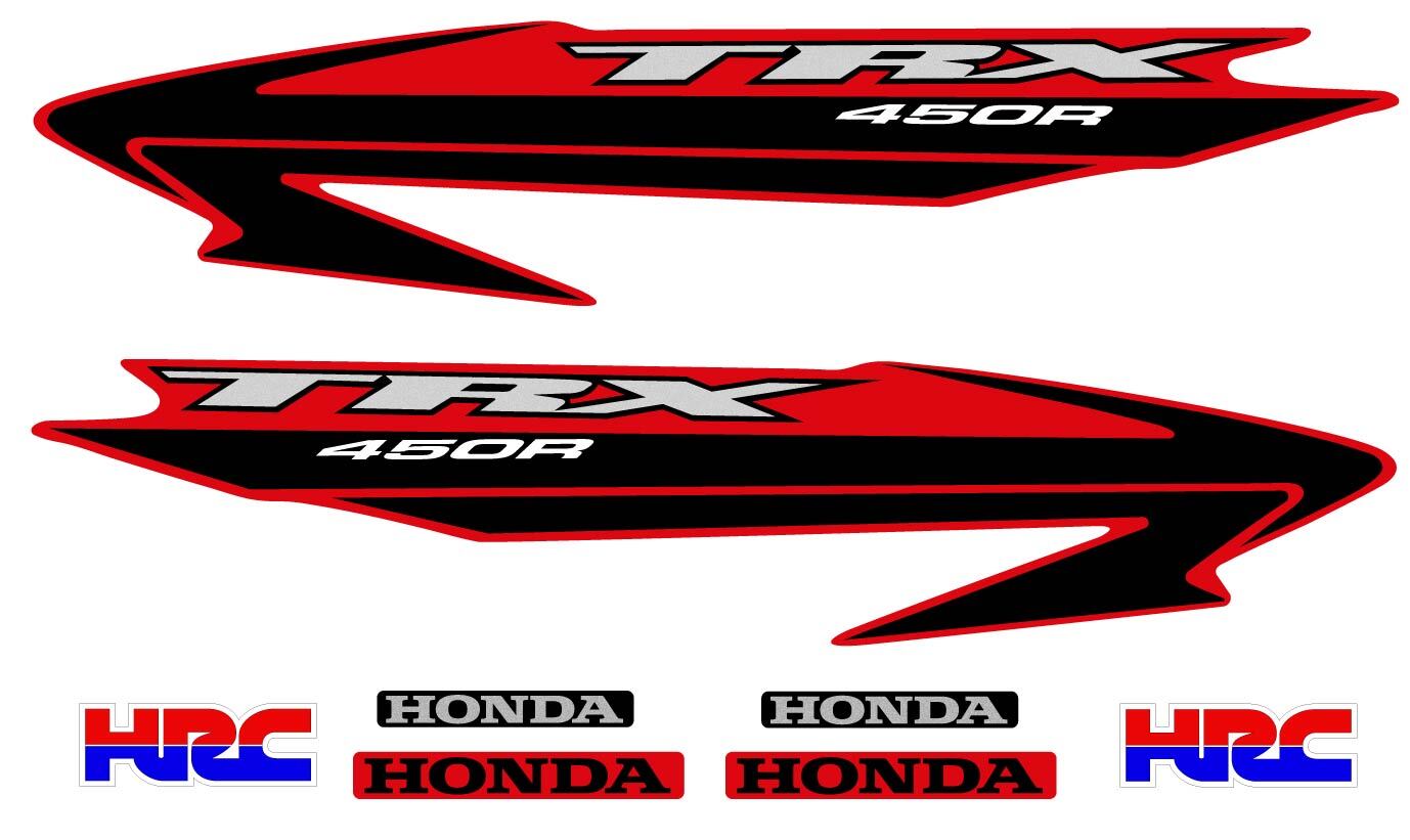 2006 2007 Honda TRX450R Decal Graphic Sticker OEM kit Plastic Kit Emblem 450R