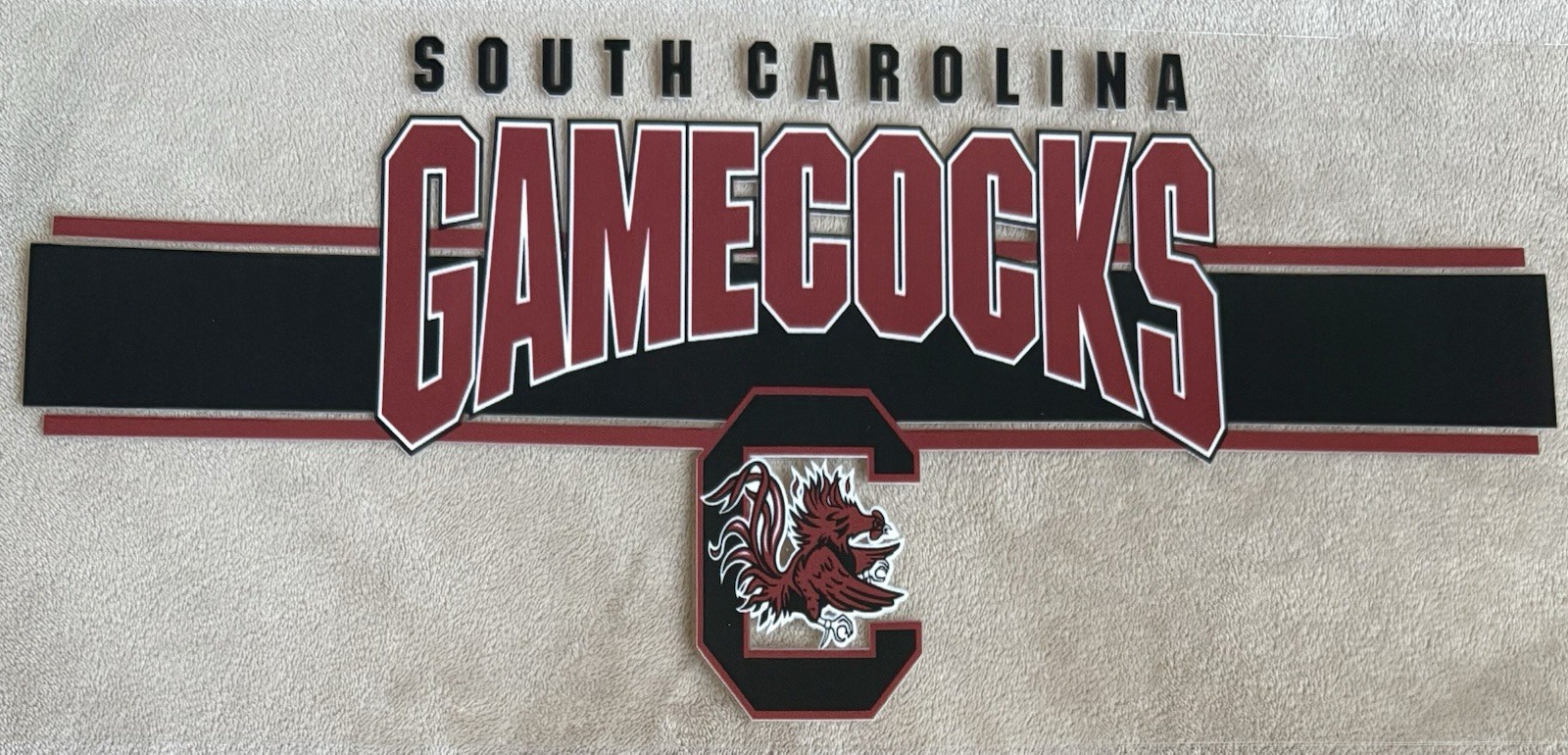 SOUTH CAROLINA College University Themed UV DTF Transfer Sticker Cup Wrap DIY