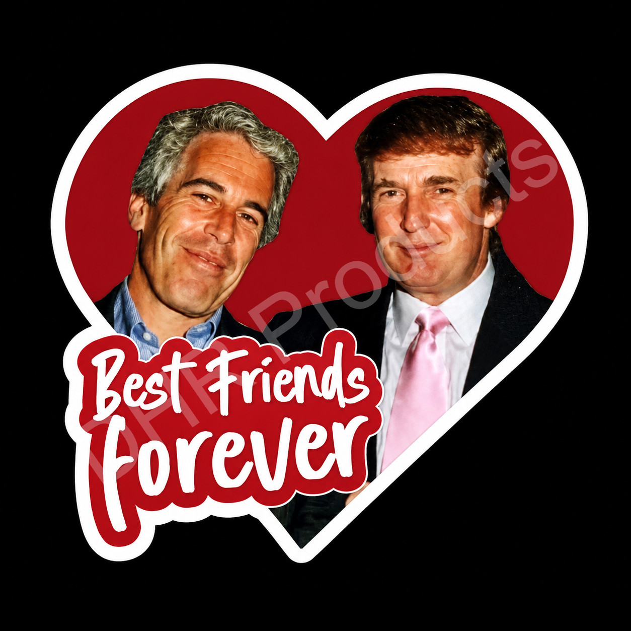 Anti Trump Epstein Funny Sticker Decal
