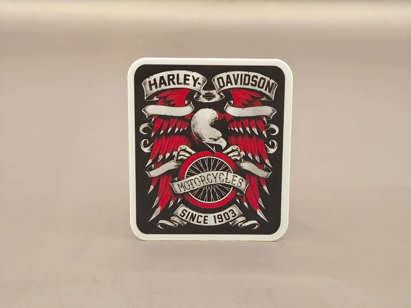 Motorcycle Vinyl Stickers Biker Shield & Bar Logo Hog Harley Decals Road King