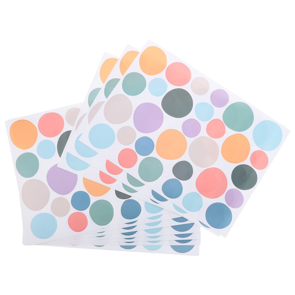 10 Pcs Colorful Irregular Dot Wall Decals Boho Style Stickers for Nursery Room