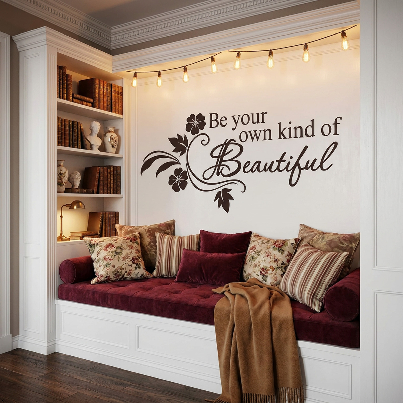 Be Your Own Kind of Beautiful vinyl Wall Art Sticker Wall Decals Home Art Decor