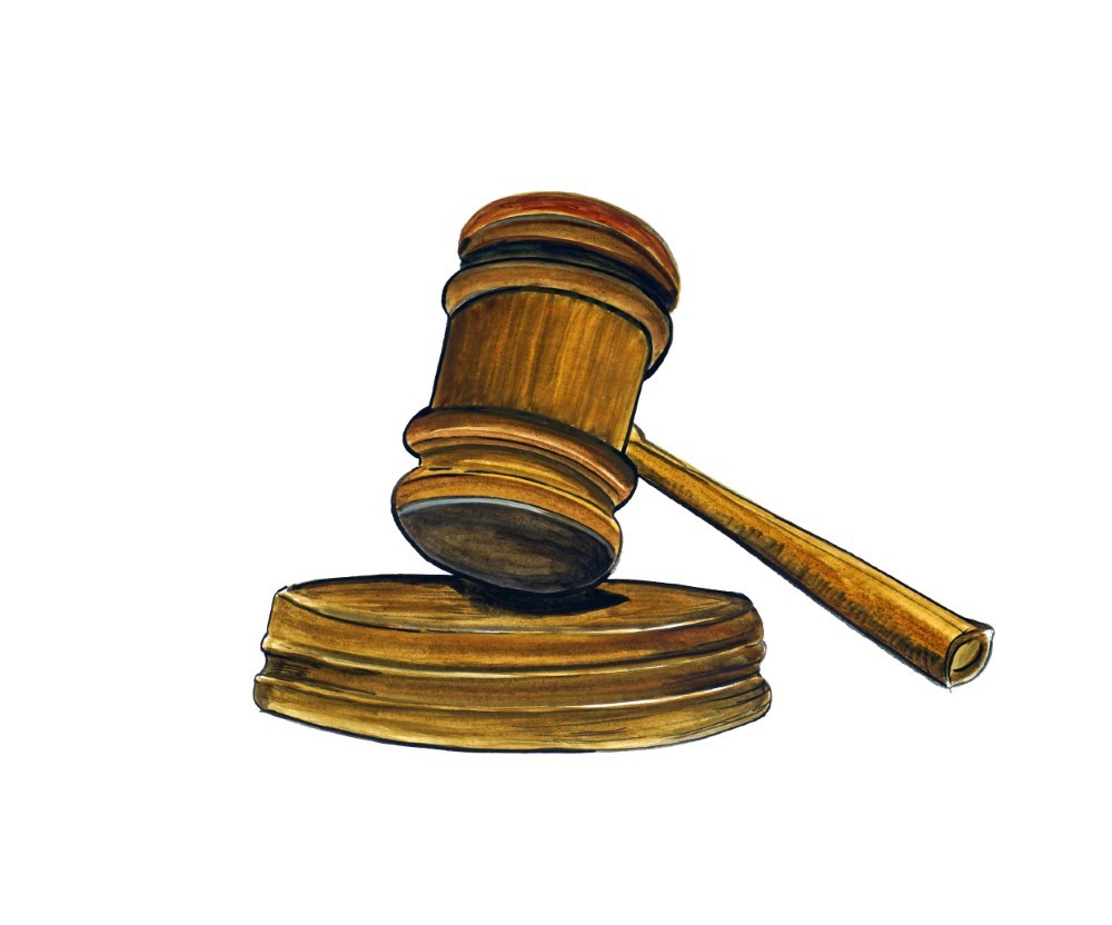 Judges Gavel for Court Vinyl Decal Sticker for Car/Truck Laptop or Phone