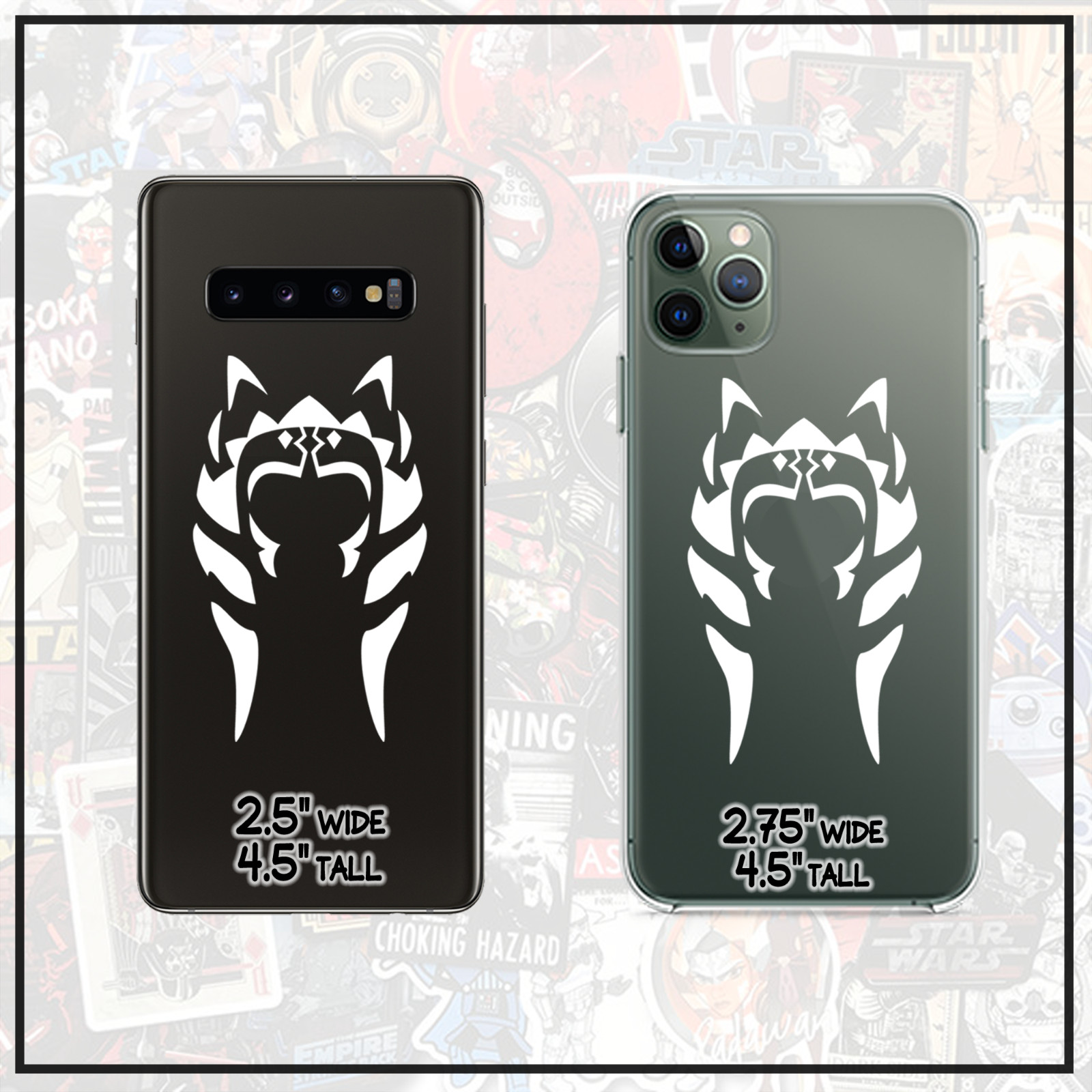 Star Wars Ahsoka Tano Decal | Sticker