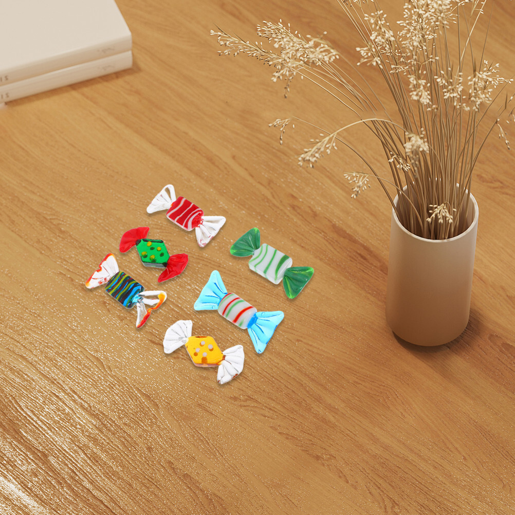 12 Pcs Faux Candy Artificial Candies Colored Office Decoration Store