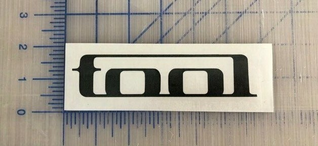 Tool Decal 3.5″ 4.5″ 5.5″ 6.5″ Rock Band MULTIPLE COLORS Car Truck Laptop Phone