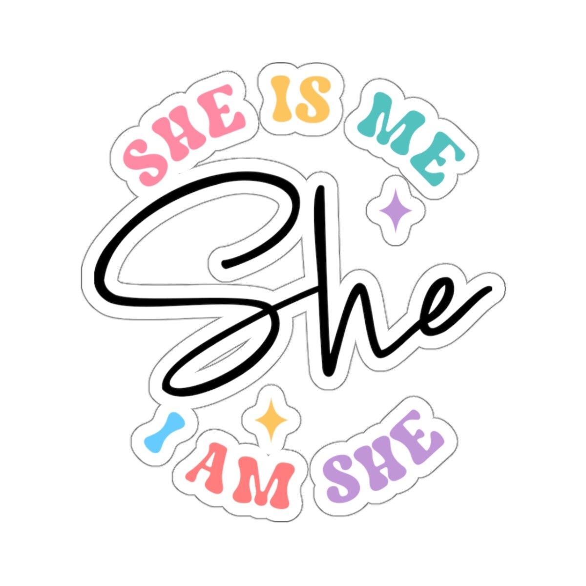 Inspirational Positive Motivational Affirmation Quotes Sticker Mental Health