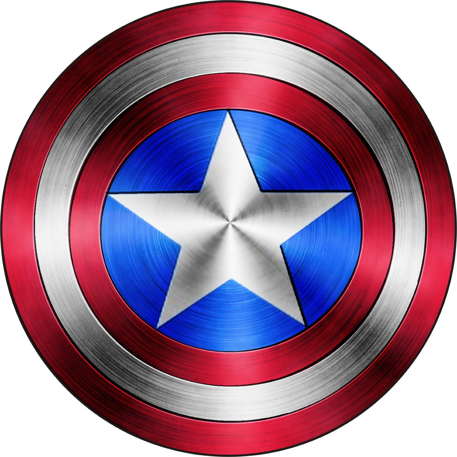 Captain America Shield Logo Comic Superhero Vinyl Decal Sticker