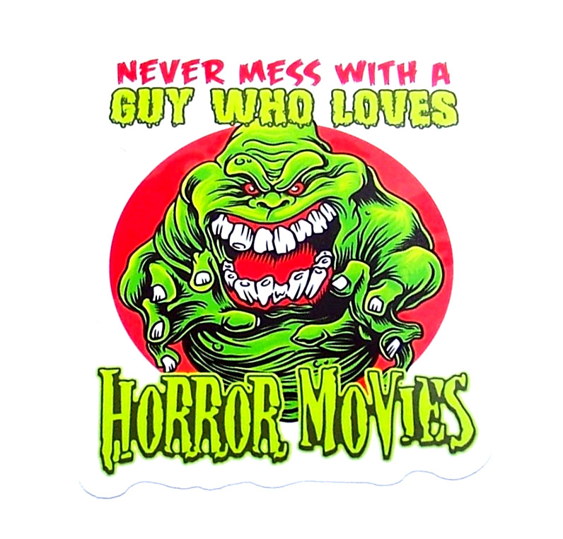 SLIMER – Cut Sticker Decal Horror Movie Comedy Ghostbusters Slimer