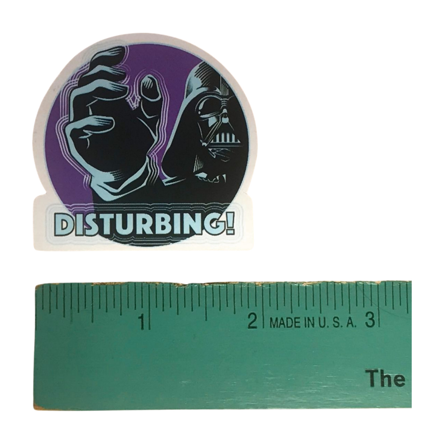 Darth Vader ‘Disturbing!’ Sticker