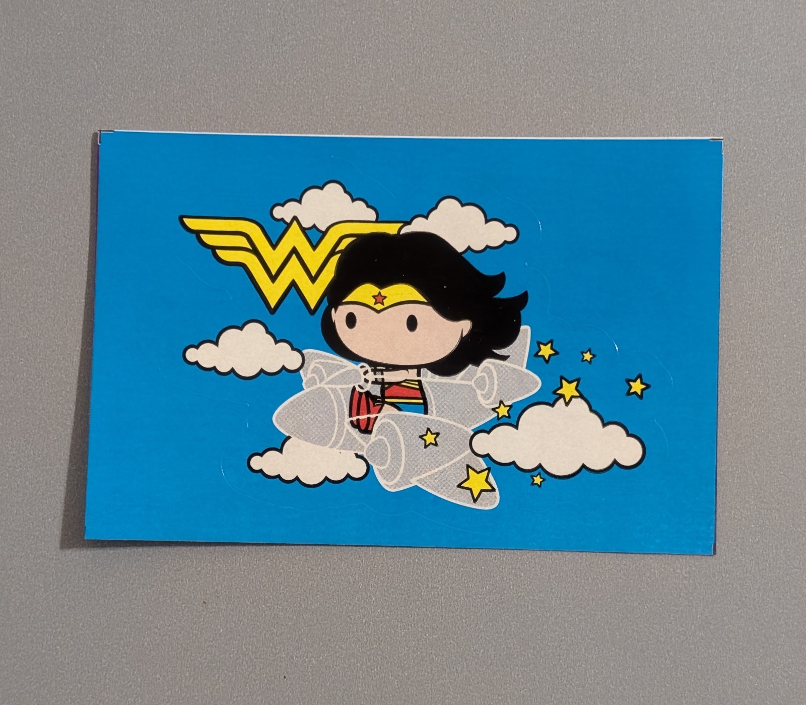 Wonder Woman Vending Sticker – 2019 DC Chibis Series 1 – Comic Superheroine