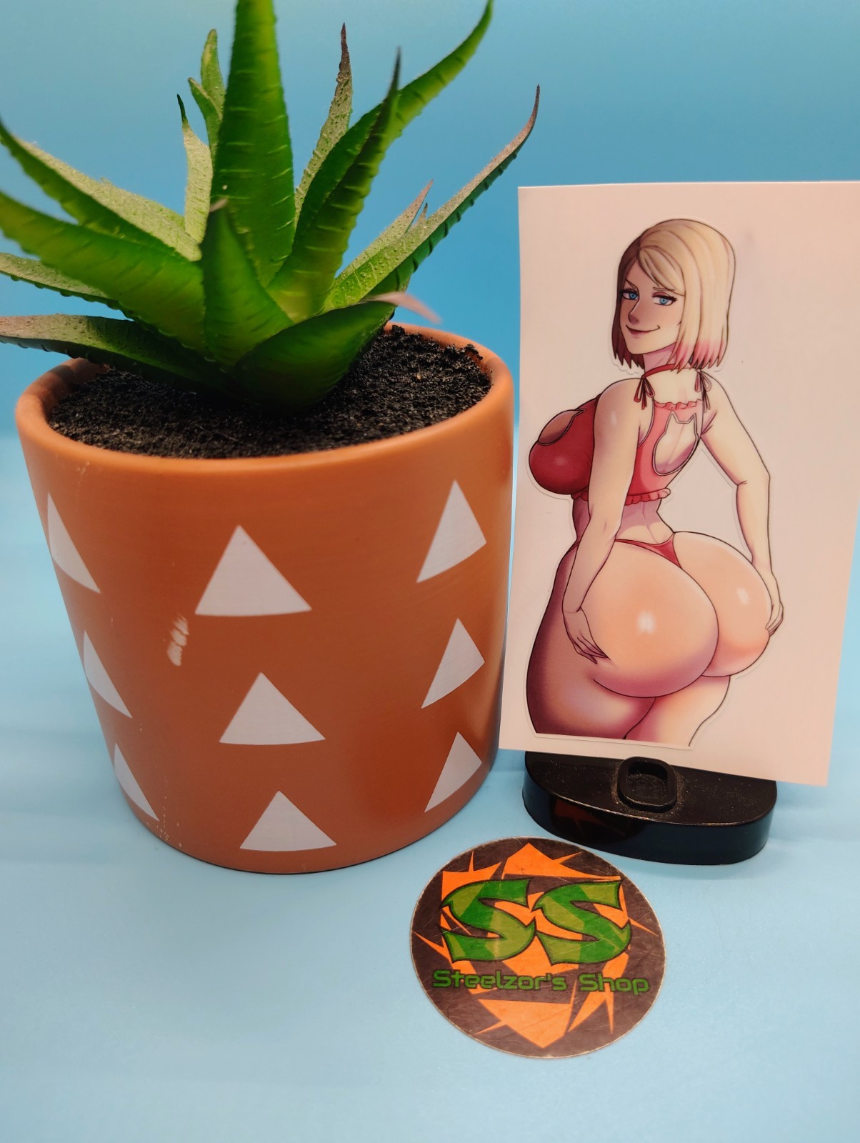 (4.5 Inches) Silent Hill – Maria (Thicc) – Water-Resistant Vinyl Sticker