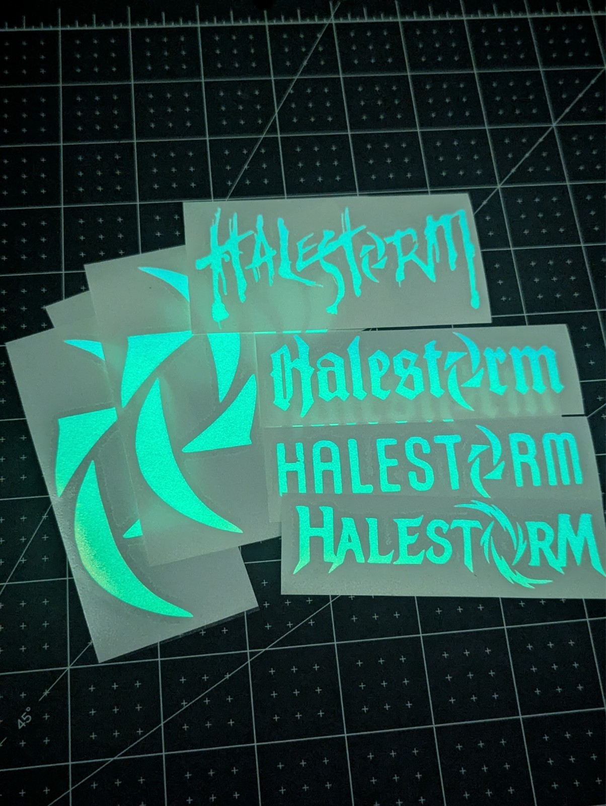 Custom Band, Logo, Image Vinyl Decal