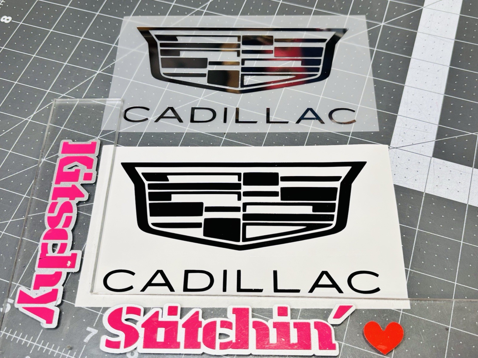 Genuine Chevrolet “HEARTBEAT” Bowtie Die Cut Vinyl Decal