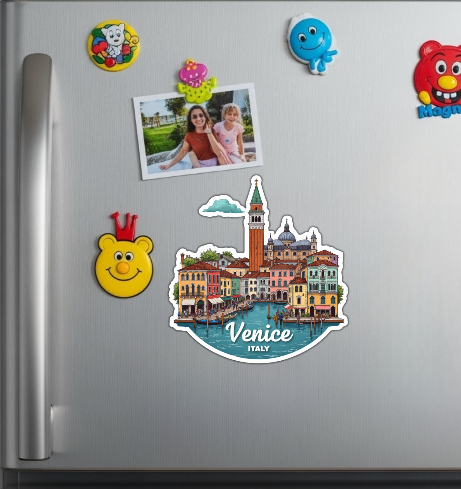 Venice Italy Fridge Magnet or Laptop Sticker
