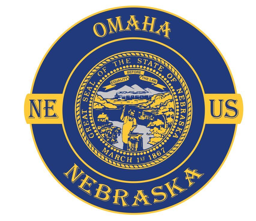 Omaha Nebraska Sticker Decal A622