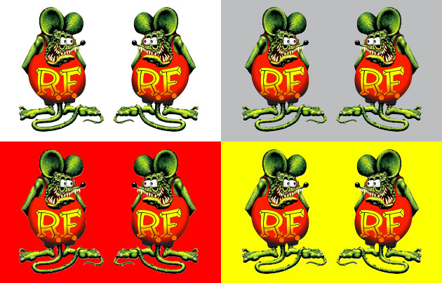 Rat Fink Vintage Automotive Premium Vinyl Decal – Multiple Sizes