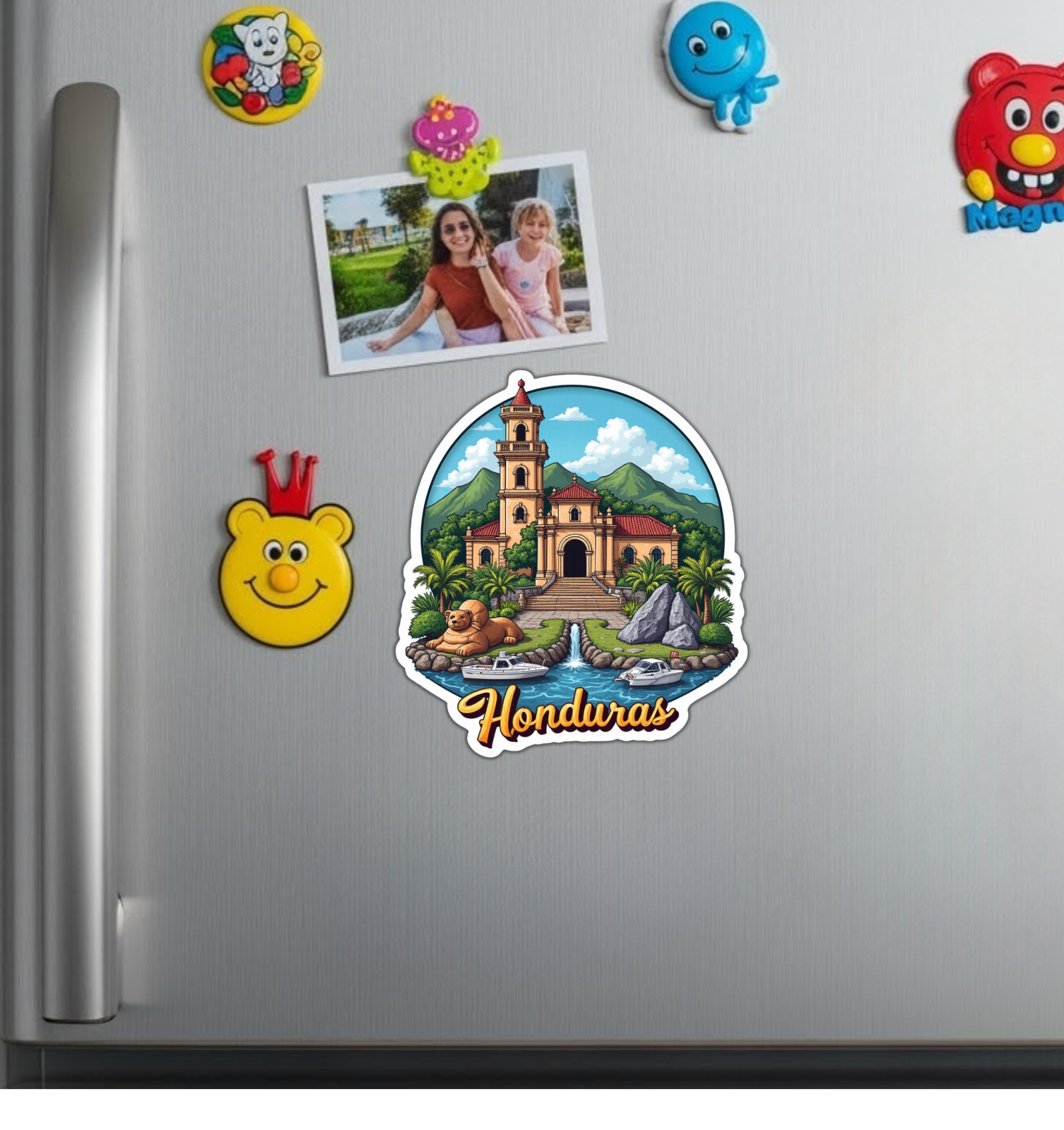 Honduras Fridge Magnet or Laptop Sticker