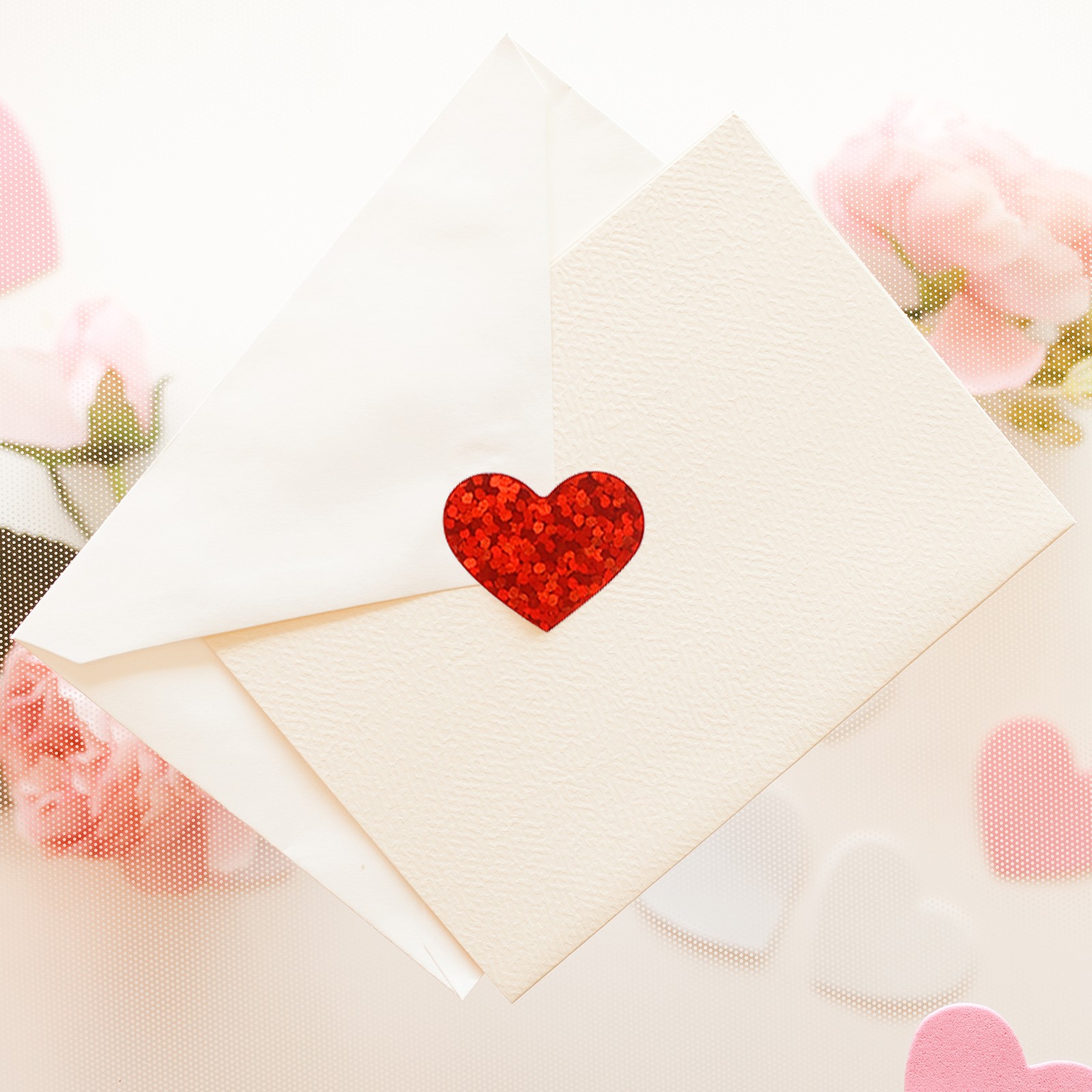 Heart Stickers 0.75 Inch, 10 Sheets Self Adhesive Heart Shaped Sticker Decals