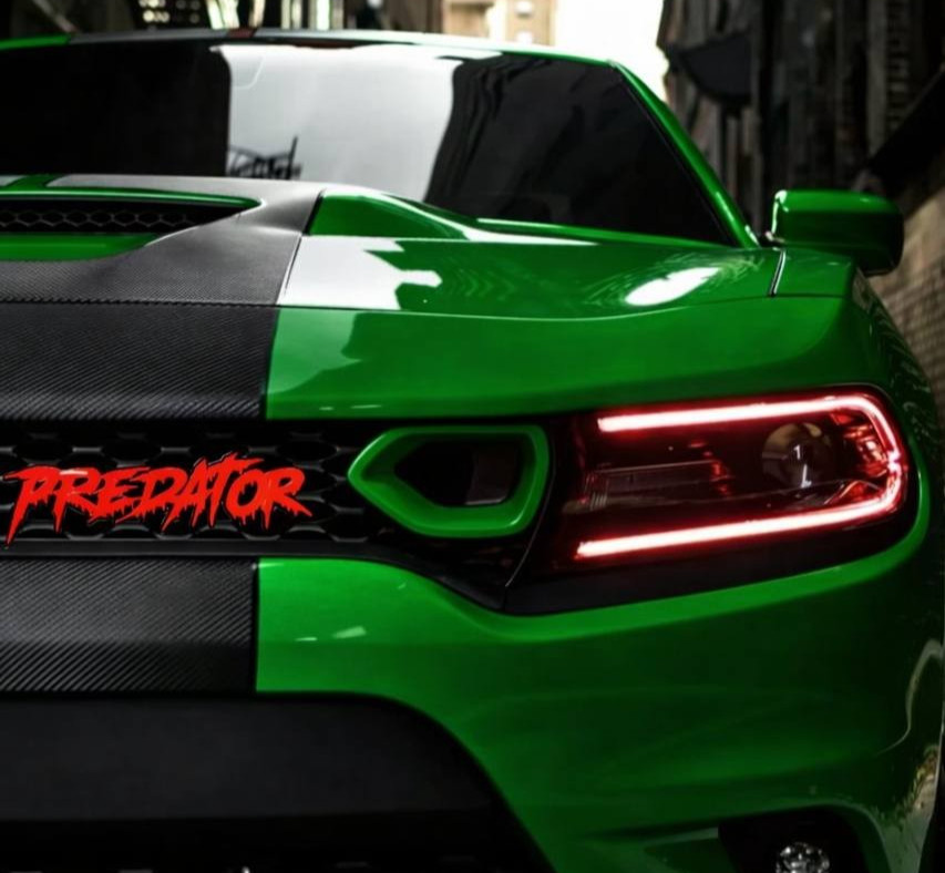 Custom Text Laser Cut Acrylic 3D Emblem Car Badge -Multicolor Personalized Name