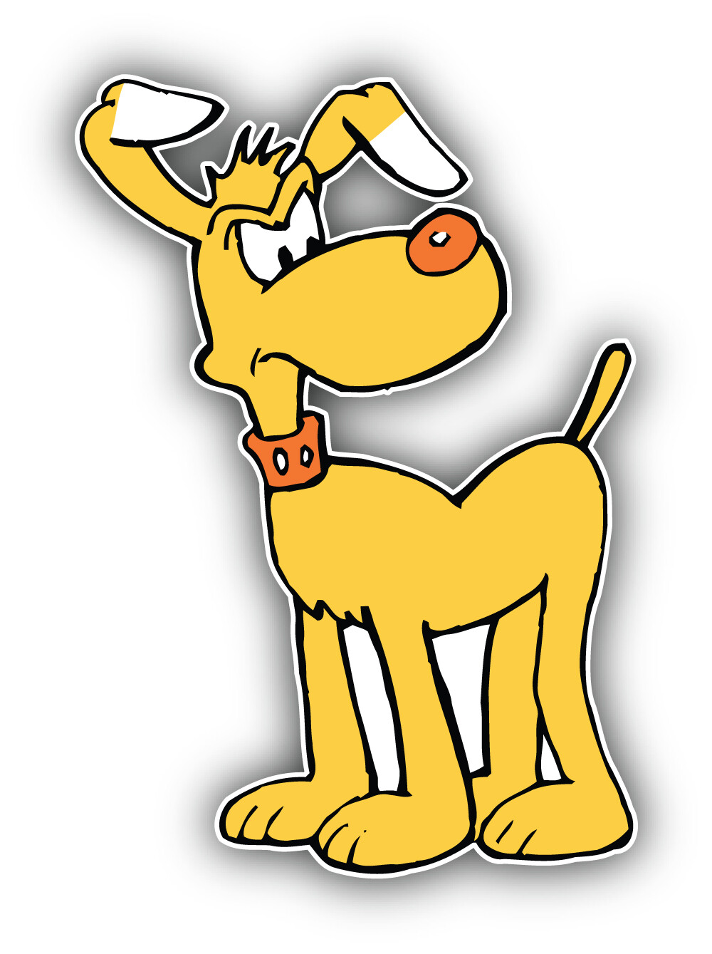Inspector Gadget Cartoon Brain Sticker Bumper Decal – ”SIZES”
