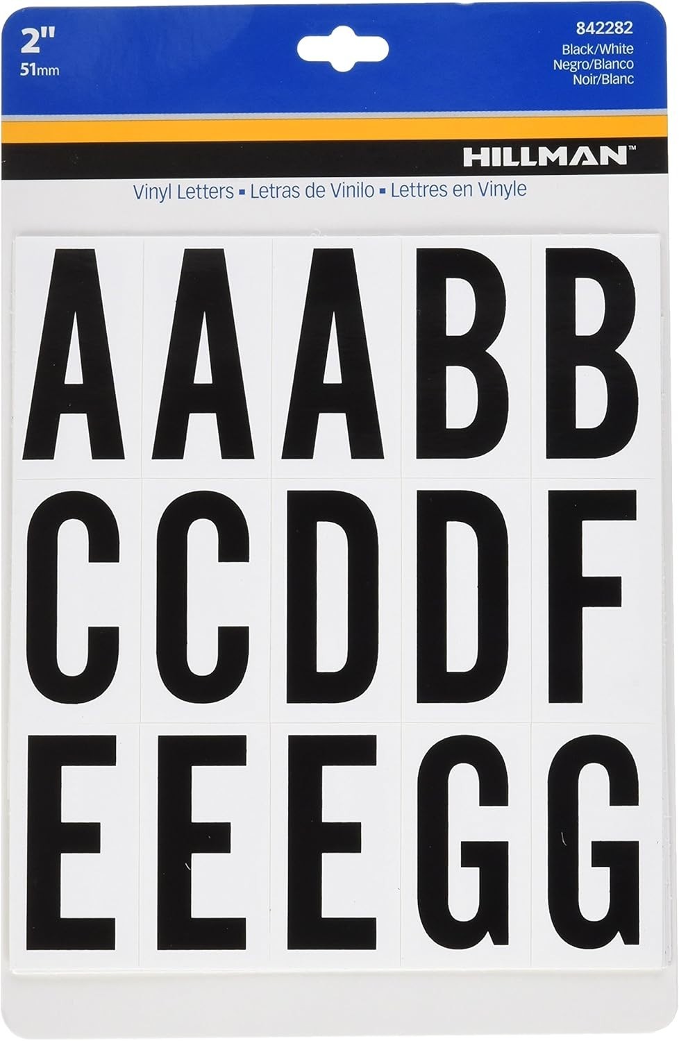 Complete 2-Inch Vinyl Letters and Numbers Kit for Property and Business Use