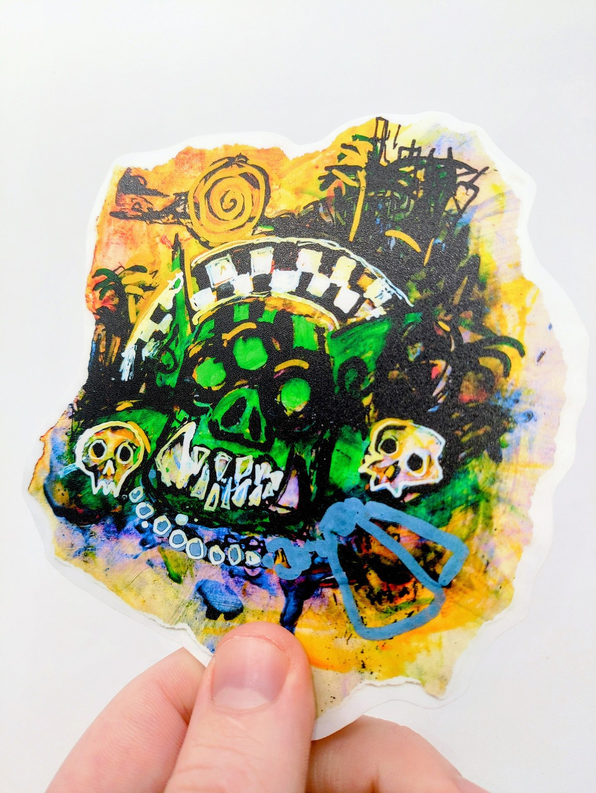 KOMMANDOS, Warhammer 40k Ork Clan Vinyl Sticker – 5 Inch Weatherproof Decal