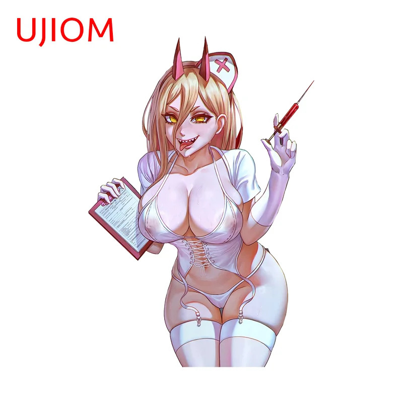 UJIOM Nurses Suits Power Wall Sticker Trendy Personality Hot Selling Decal