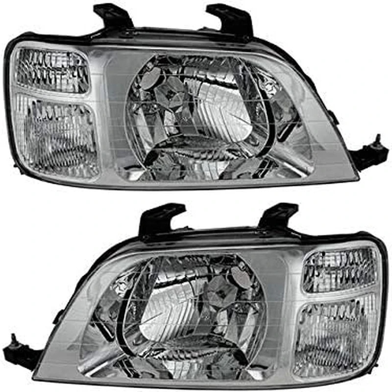 Driver & Passenger Headlight Assembly Set for 1997 1998 1999 2000 2001 Honda CRV