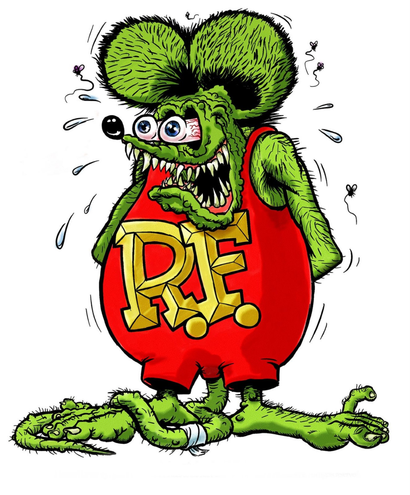 RAT FINK Vinyl Decal / Sticker ** 5 Sizes **