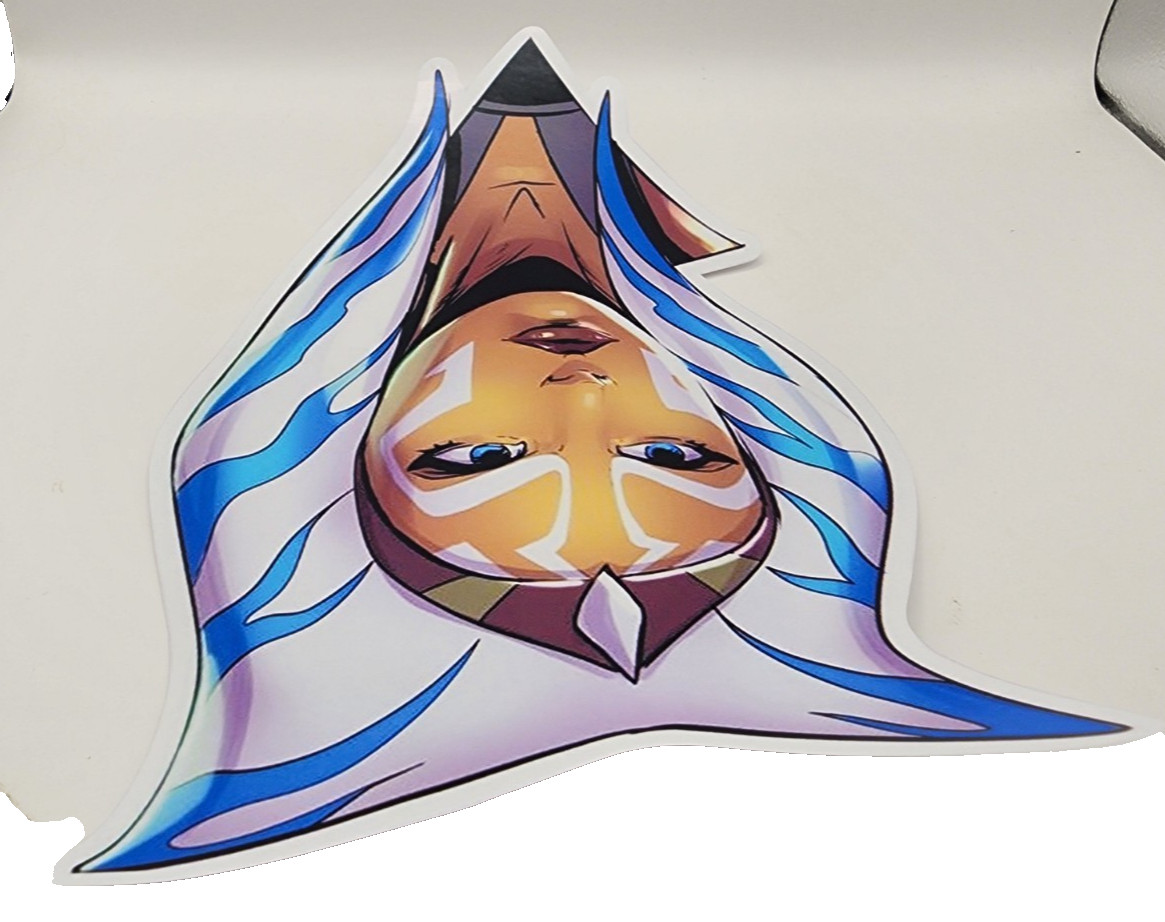 Star Wars Ahsoka Tano Inspired Waterproof Car Decal Vinyl Sticker Sci-Fi Fantasy