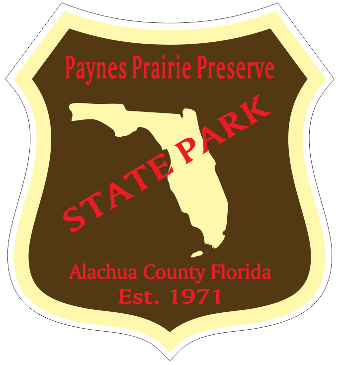 Paynes Prairie Preserve Florida State Park Sticker R6776 YOU CHOOSE SIZE