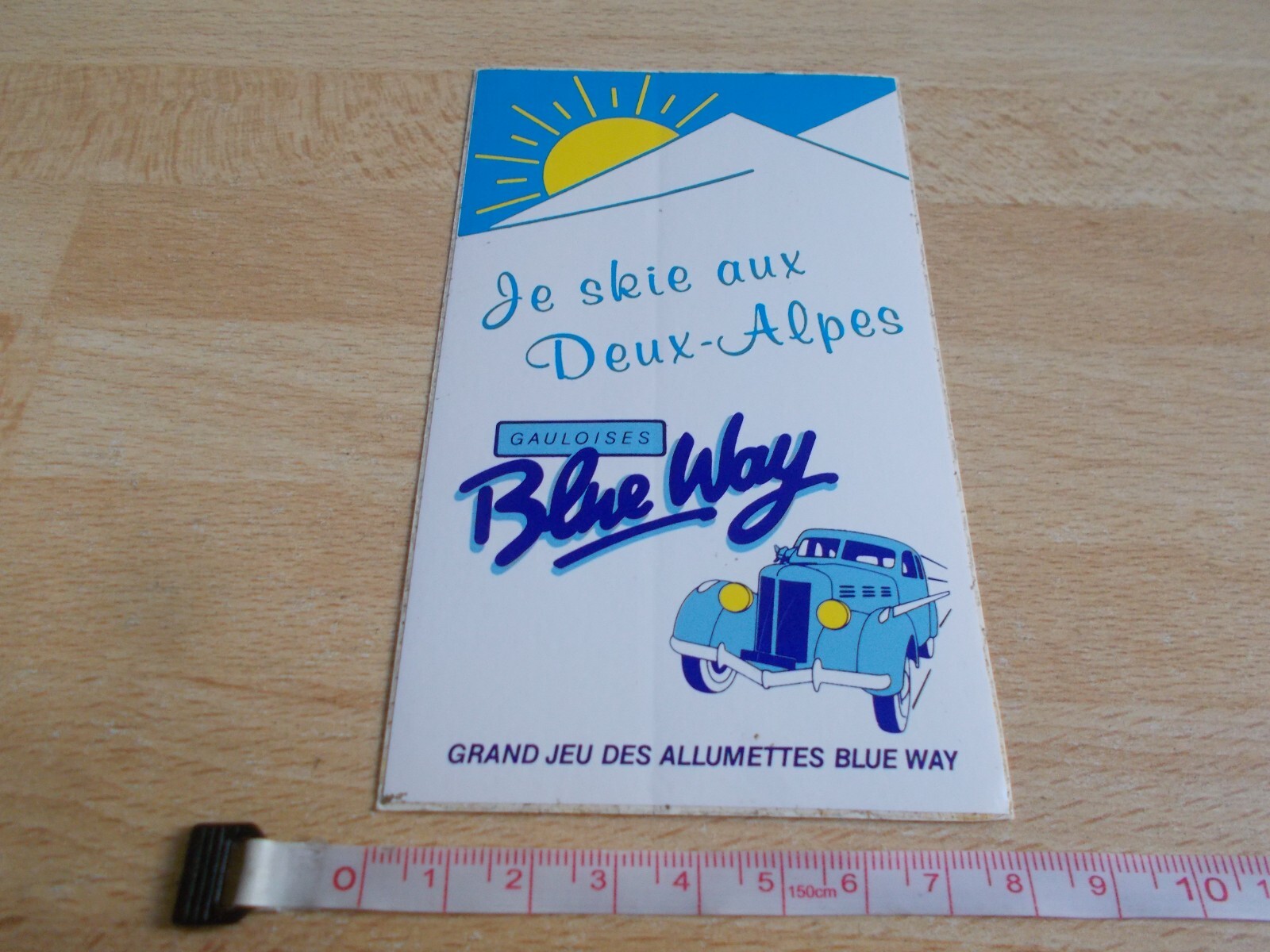 Sticker Gauloises Blue Way – I Skie Aux Two Alpes