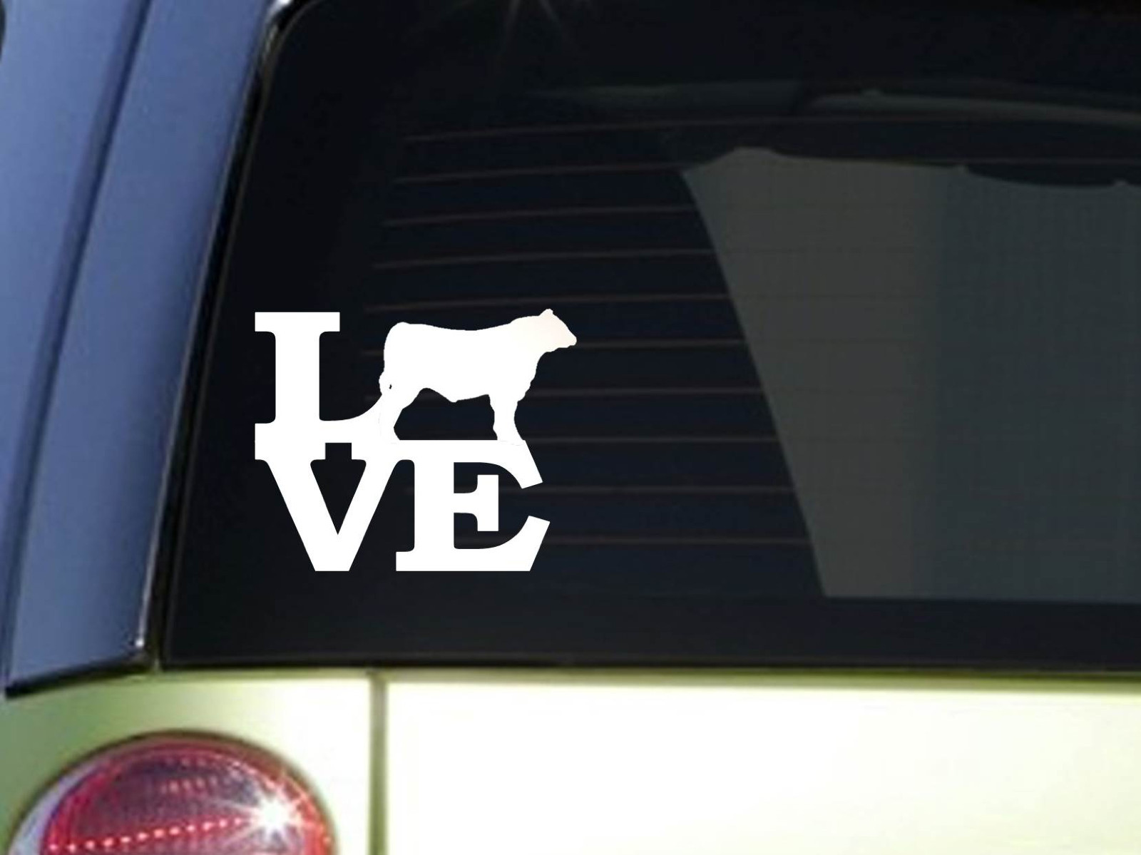 Cattle Love 6″ STICKER *F156* DECAL bull cowboy cowgirl western saddle rodeo