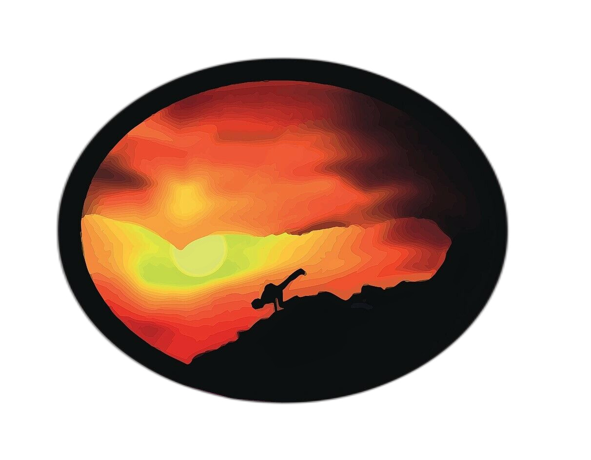 Free Running Sticker Decal