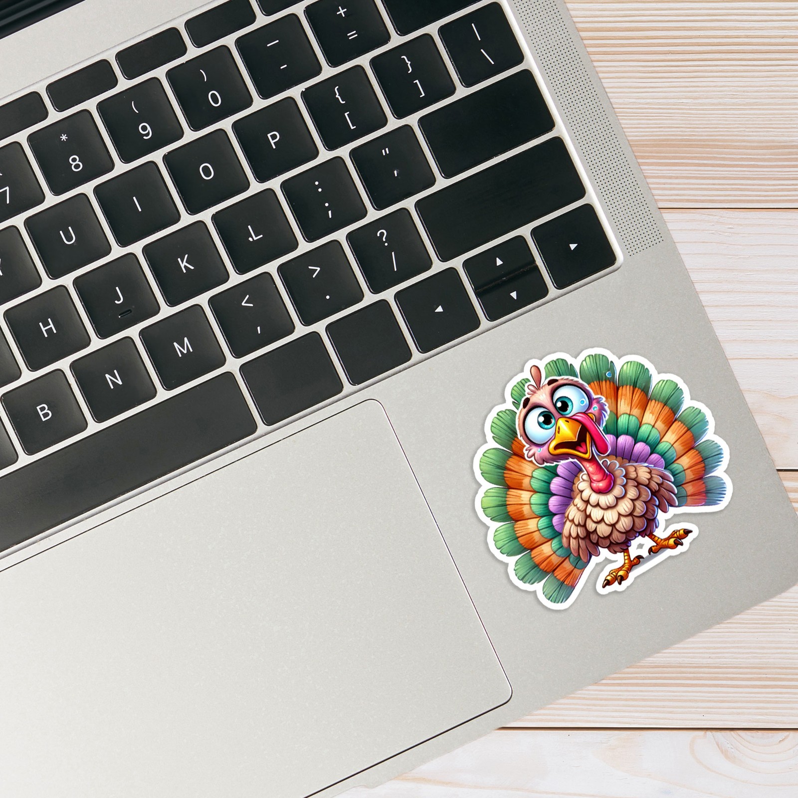 Colorful Turkey – Vinyl Decal Sticker – Car Window Laptop – #349
